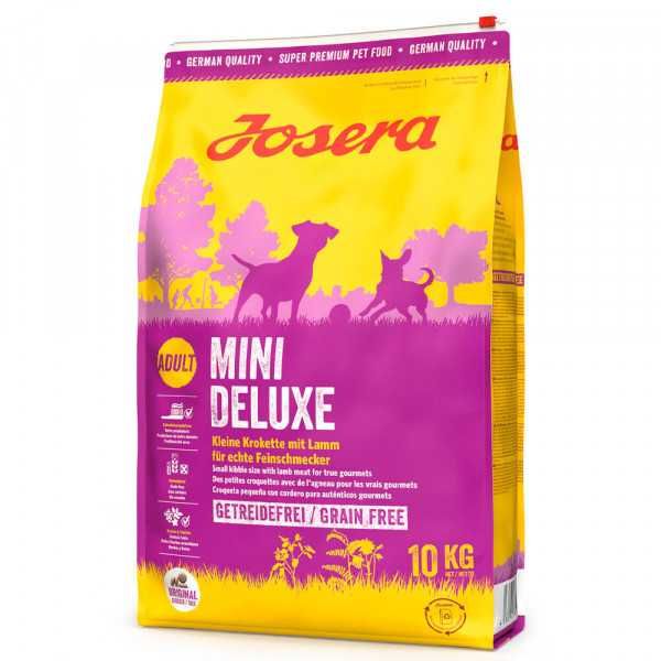 Josera Mini Deluxe Ração Seca Sem Cereais para Cão Adulto Mini - 10kg