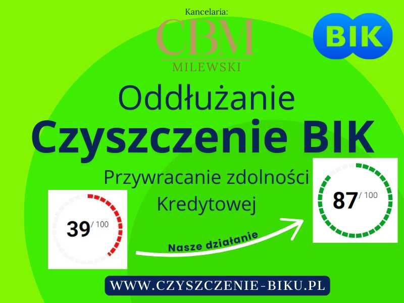 Problem z kredytem? Czyszczenie BIK Przywracanie zdolności kredytowej!