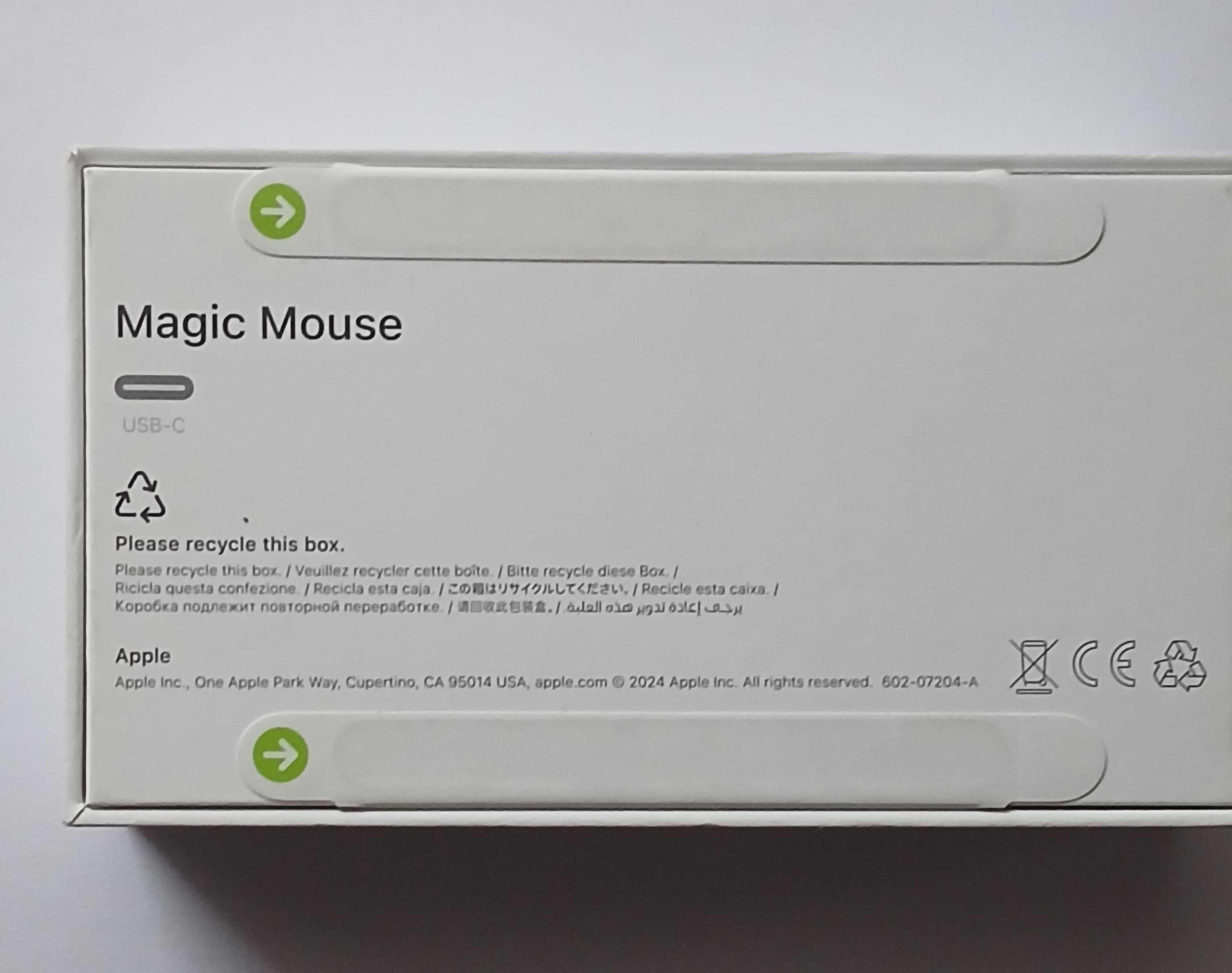 Mysz APPLE Magic Mouse 2* CZARNA nowa*fabrycznie zamknieta*oryginał