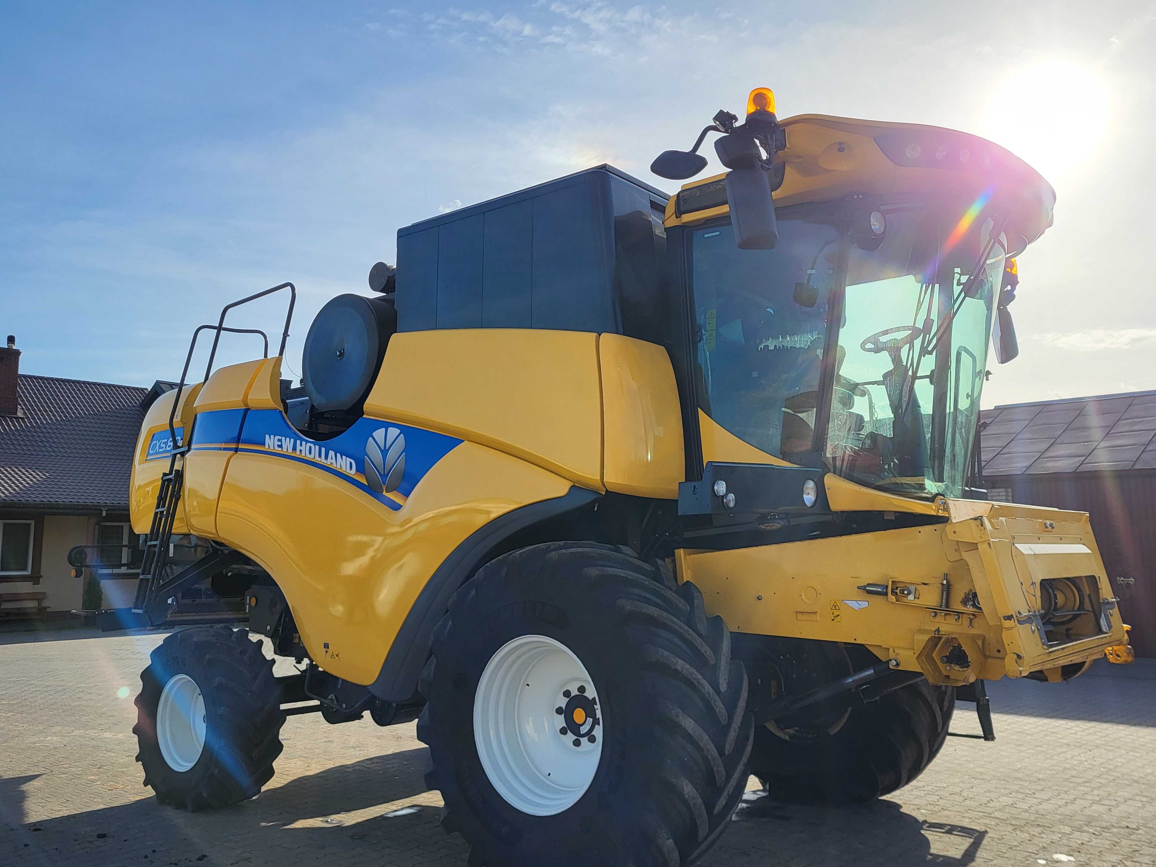 Sprzedam Kombajn Marki New Holland Cx5.80 W Bogatym Wyposażeniu!!!