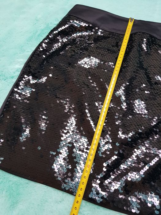 Czarna spódnica z cekinami marki ORSAY rozm. 38