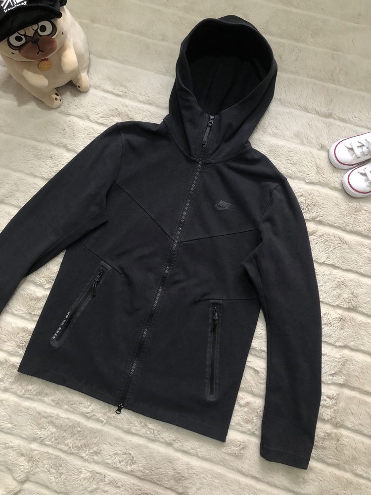 NIKE (S) Tech Fleece NSW TCH PCK мужская кофта ветровка толстовка теч