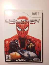 Nintendo Wii Spiderman Web of shadows unikat