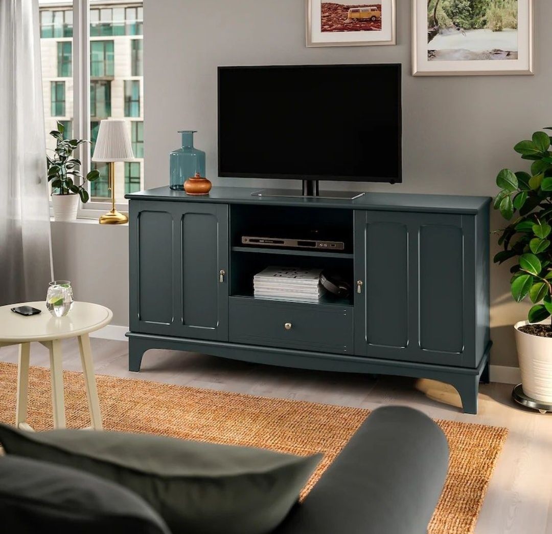 Nowa szafka RTV Lommarp TV Ikea zielono-niebieska