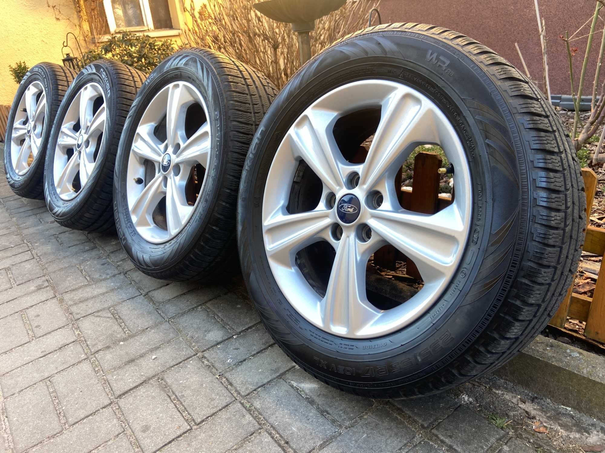 Oryginalne Alufelgi koła Ford Kuga Smax Cmax Galaxy 17 cali 5x108 zima
