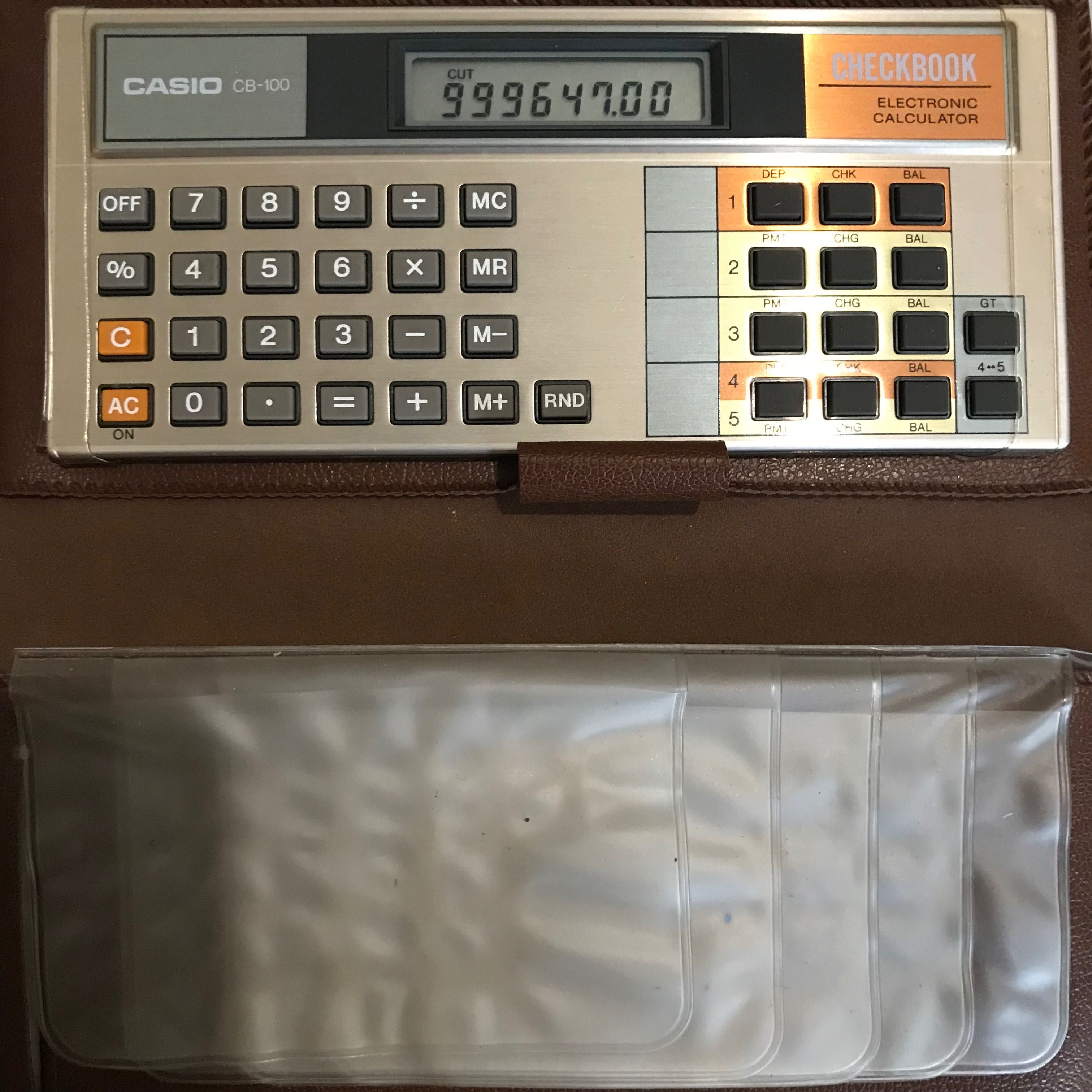 Calculadora Casio CB-100