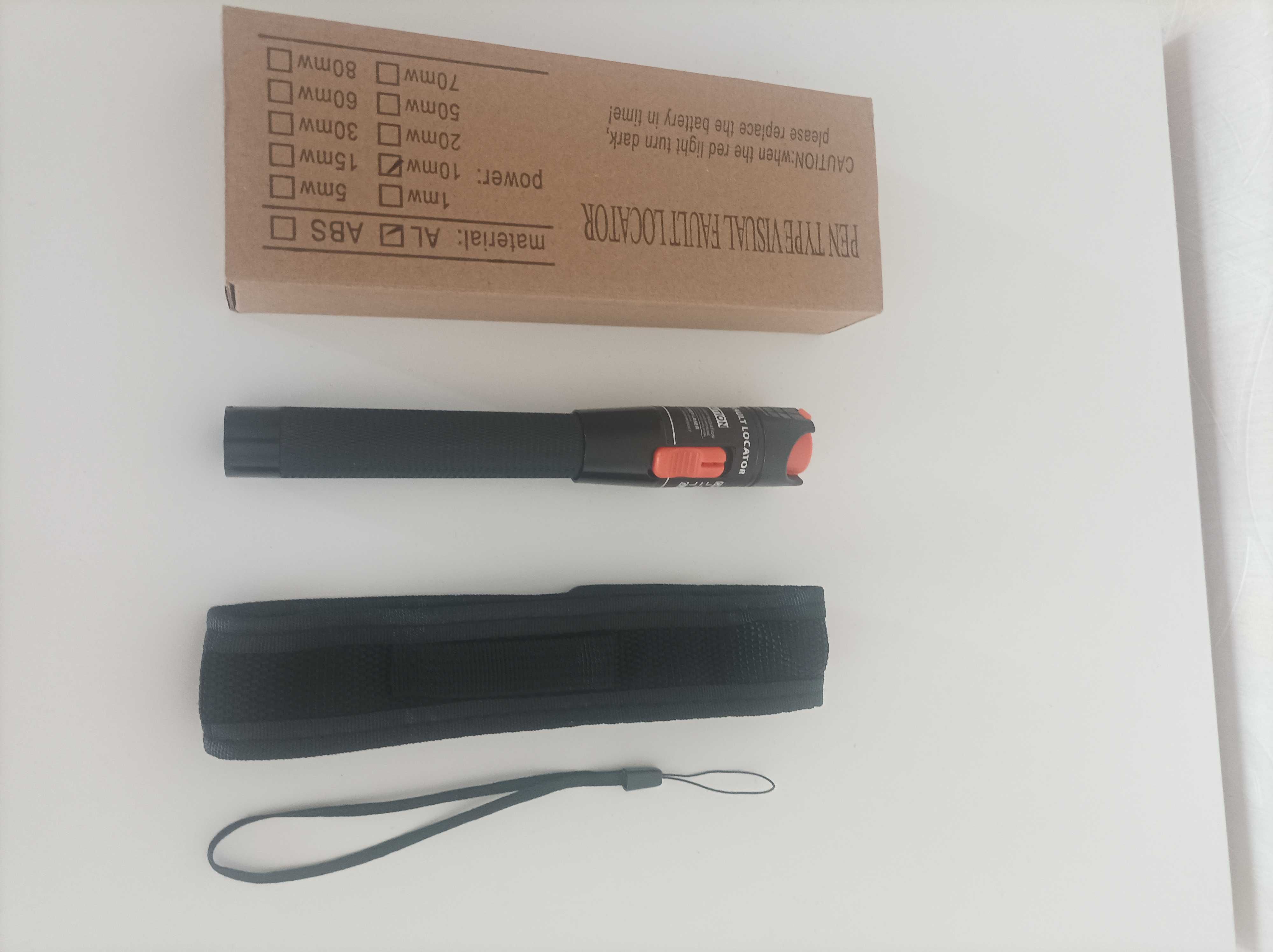 Laser fibra optica/ detector de falhas ftth -10mw