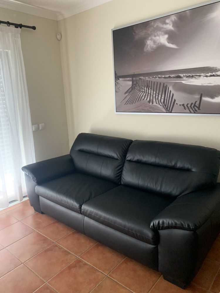 Sofá de pele IKEA