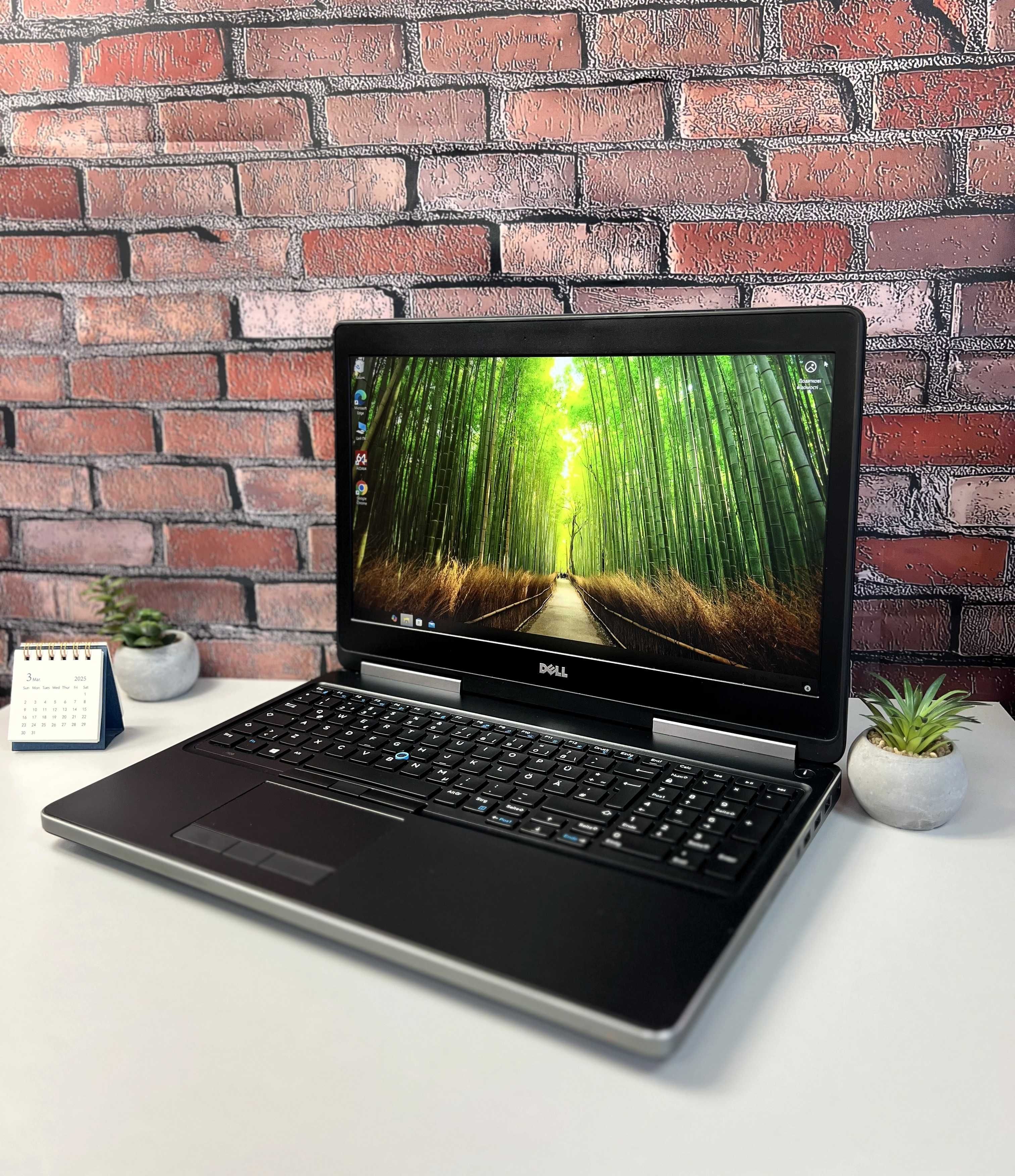 NVIDIA M1200 4GB·Dell Precision 7520·i7-7820HQ·16GB+SSD 512·15.6"IPS