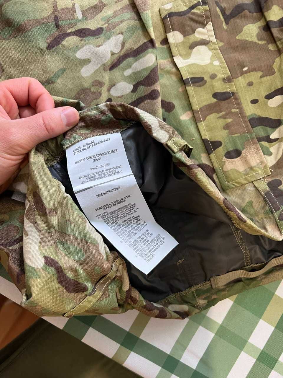 Штани Gore-tex ECWCS 3 Gen Multicam/OCP L/R Нові !