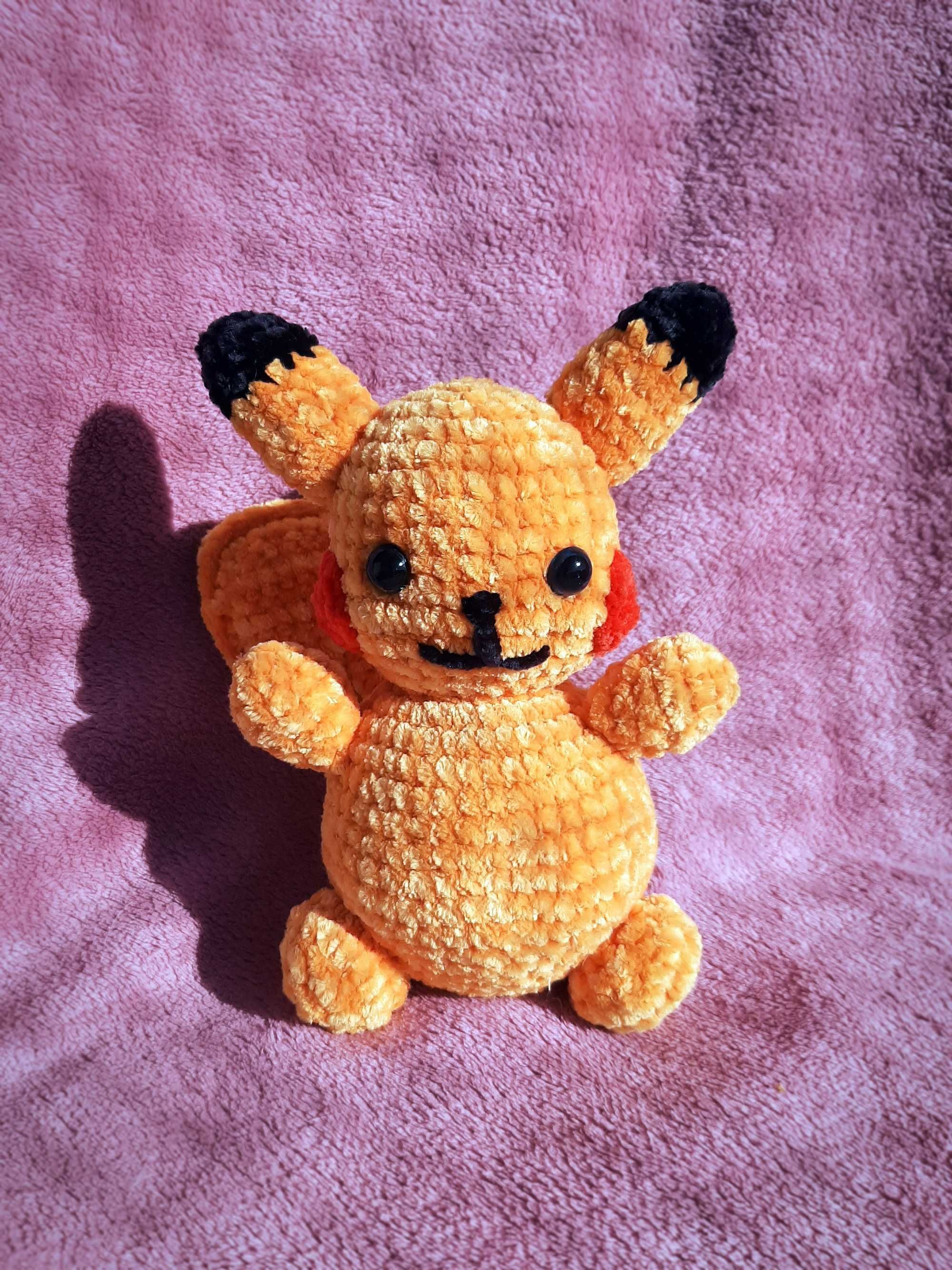 Pikachu pokemon pikaczu miękka maskotka pluszak