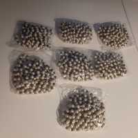 Koraliki plastikowe perły 8 mm na rękodzieło