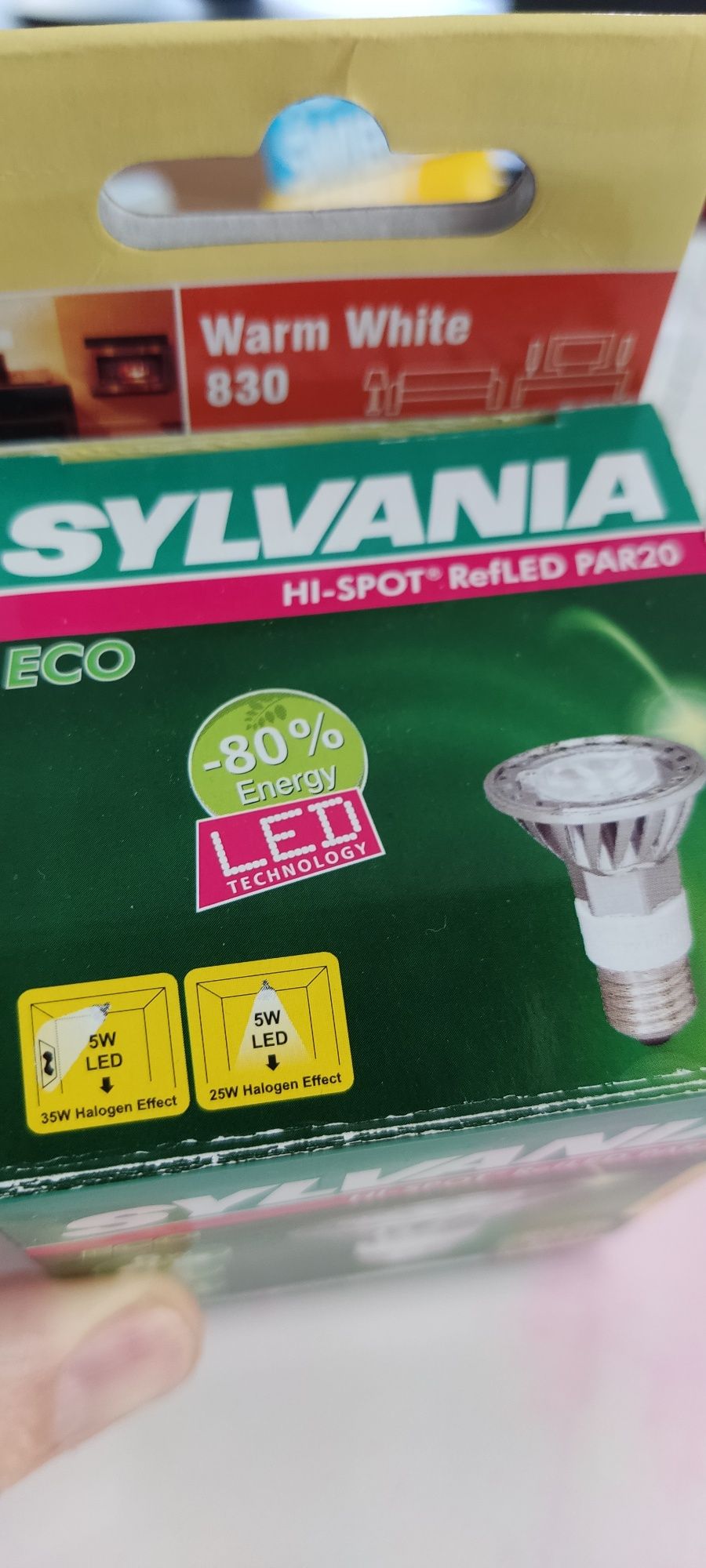 Żarówka LED Sylvania HiSpot PAR20 5W E27 nowa