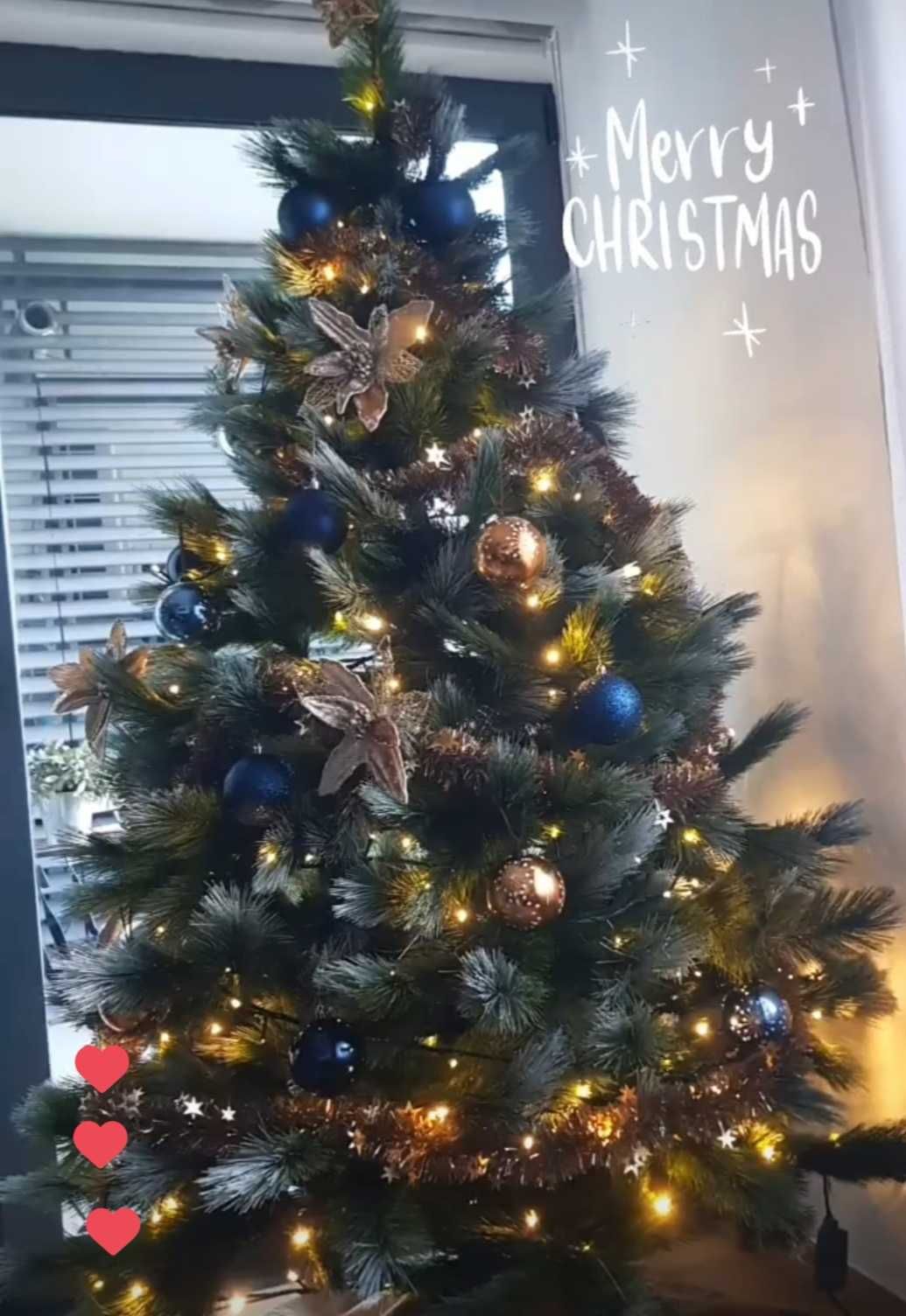 Árvore de Natal como nova