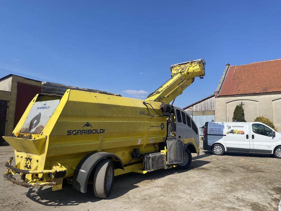 Wóz paszowy paszowóz sgariboldi części serwis