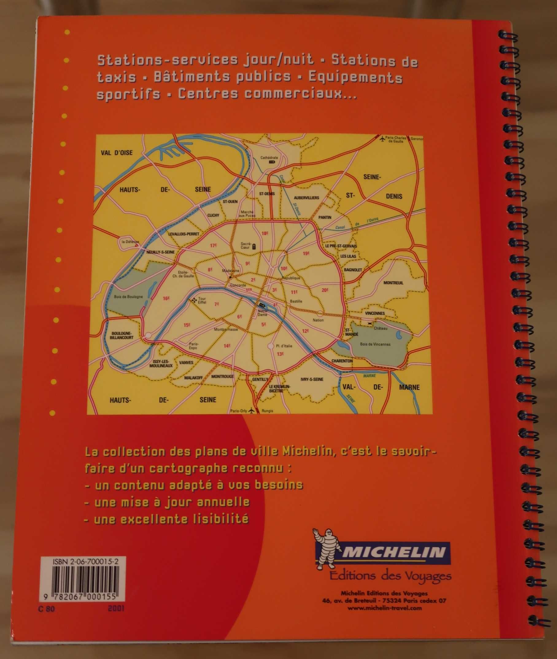 PARIS - PROCHE BANLIEUE Atlas par arrondissements