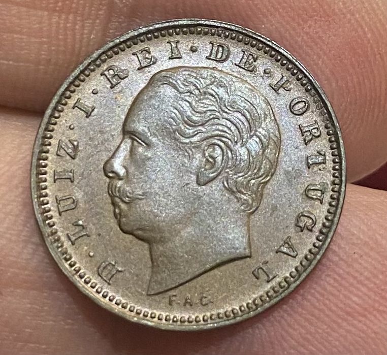 Moeda V Reis D LUIS I - 1882