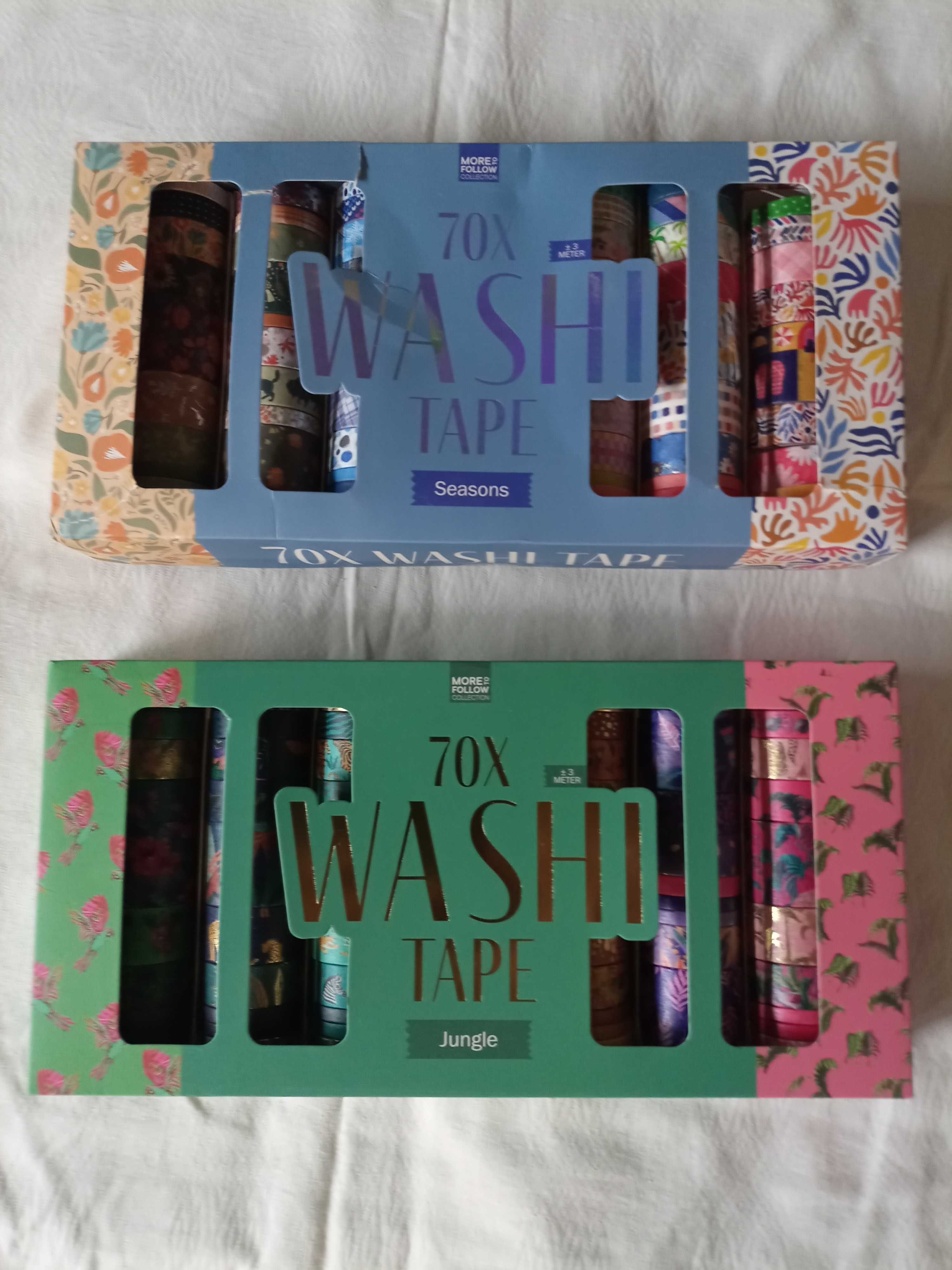 Taśmy samoprzylepne dekoracyjne Washi Tape