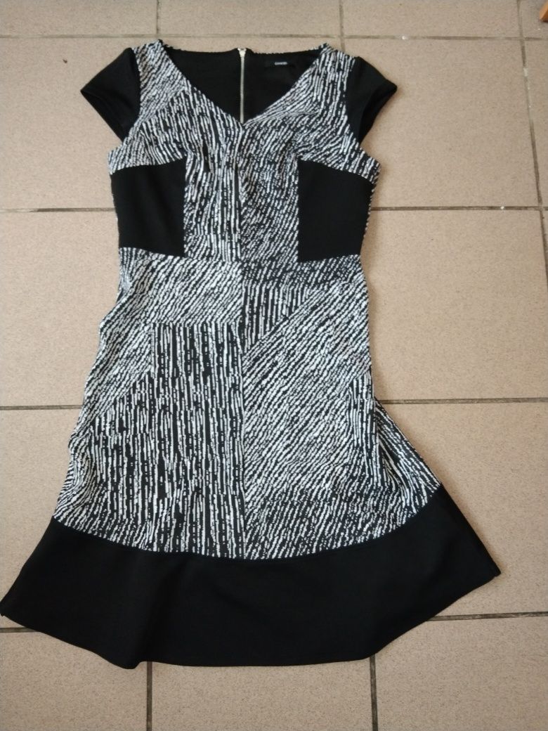 Sukienka elegancka wyjściowa komunia wesele sukieneczka 38)40