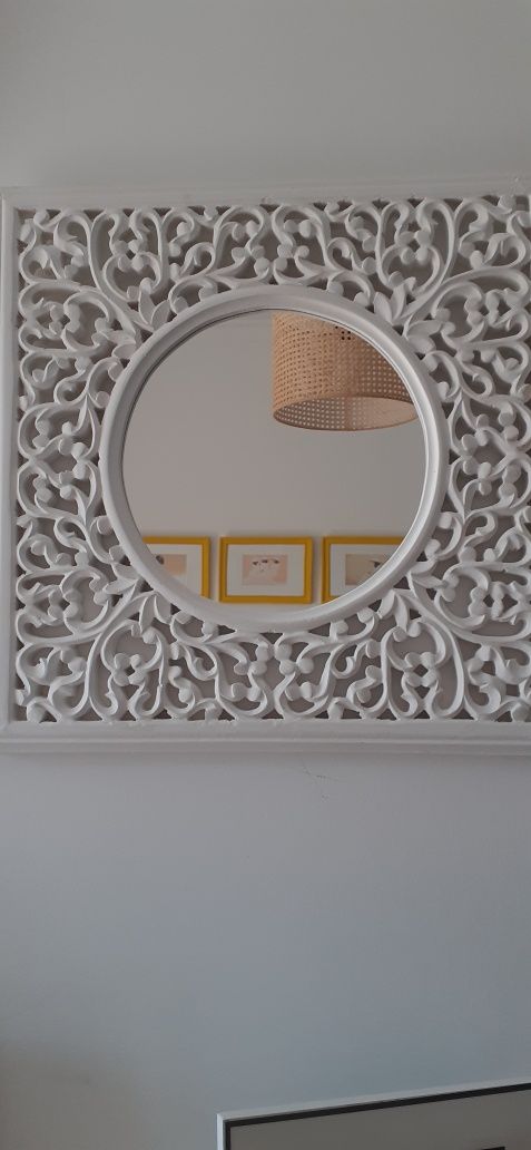 Espelho branco Zara Home