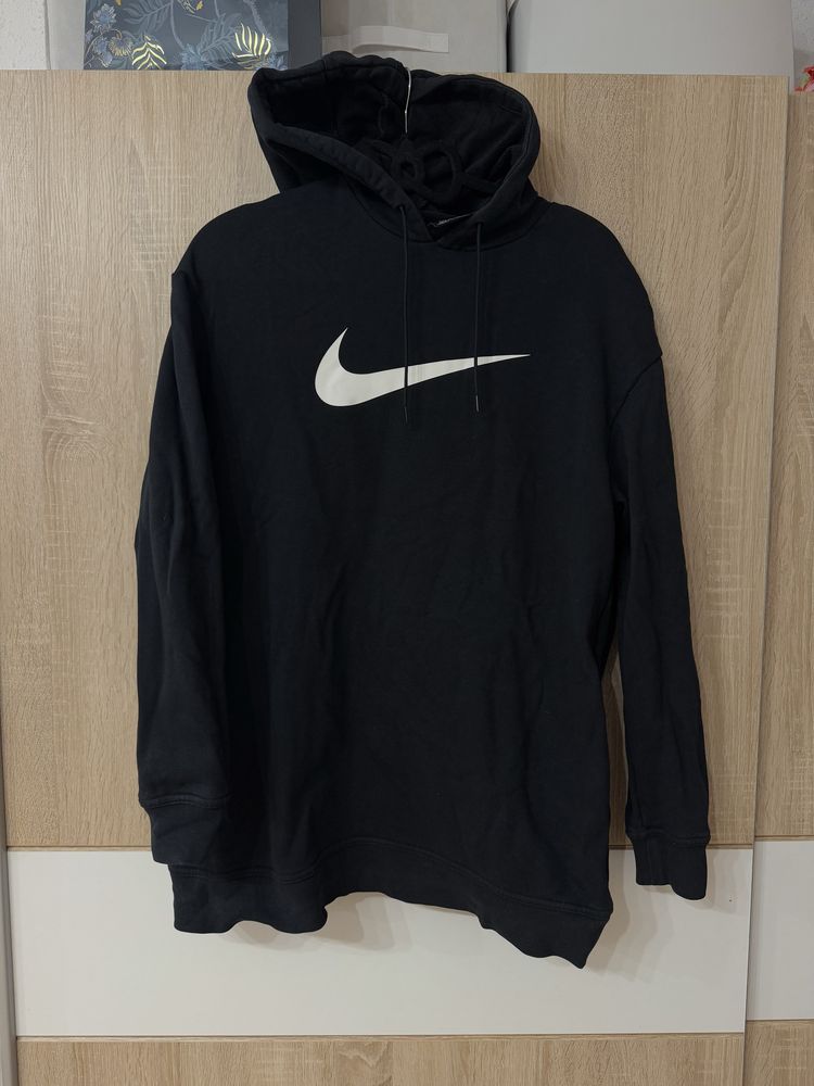 Sukienka Nike S big logo swoosh hoodie damska dresowa logowana