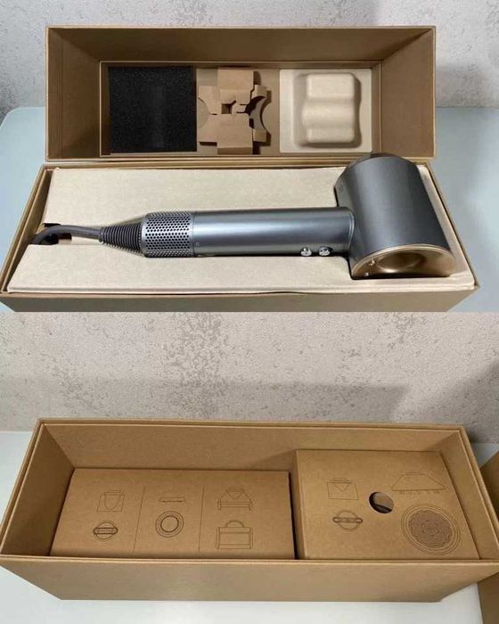 Фен Dyson supersonic HD08 (Nickel/Copper gold)
