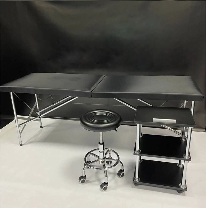 Складана кушетка з візком і стільцем | Готовий комплект для майстра