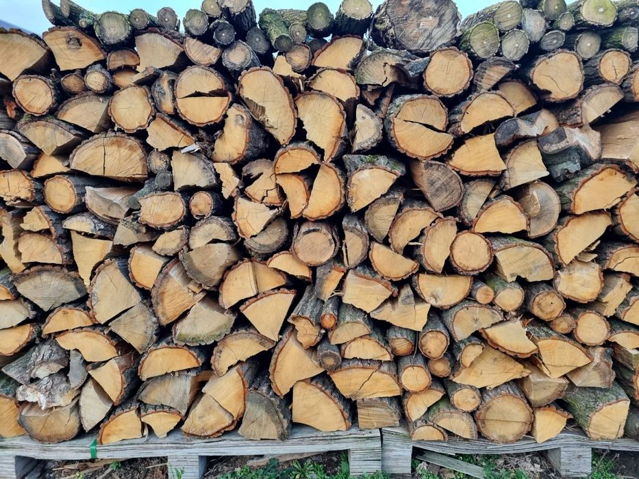 drewno kominkowe, sezonowane dąb jesion akacja