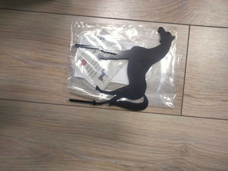 Topper na tort czarny masywny koń