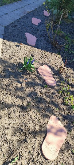 Płytki betonowe Stopa Yeti.