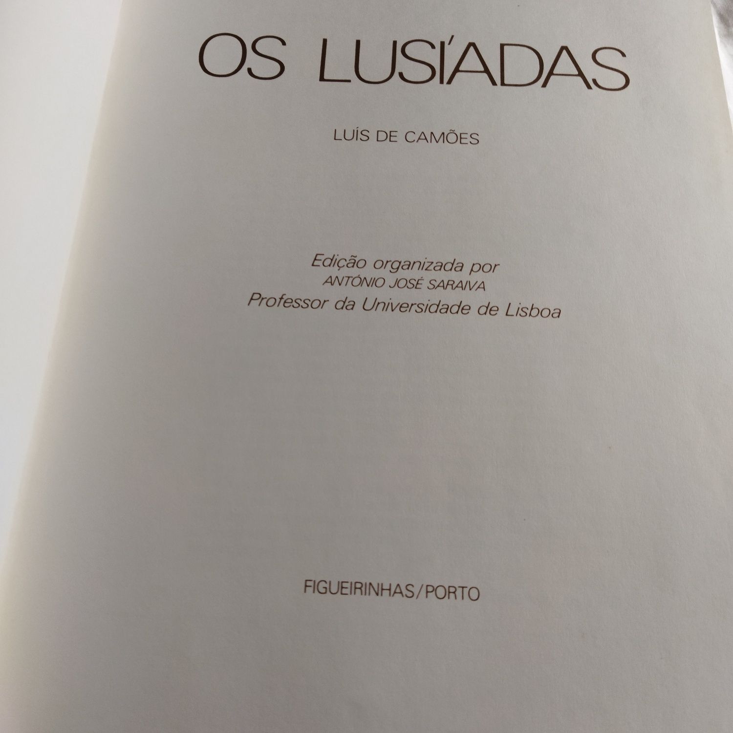 Os Lusíadas de Luís de Camões