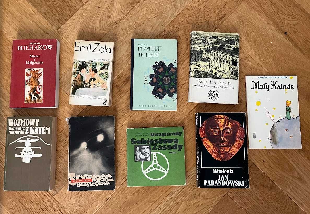 Sprzedam książki - klasyka literatury polskiej i światowej