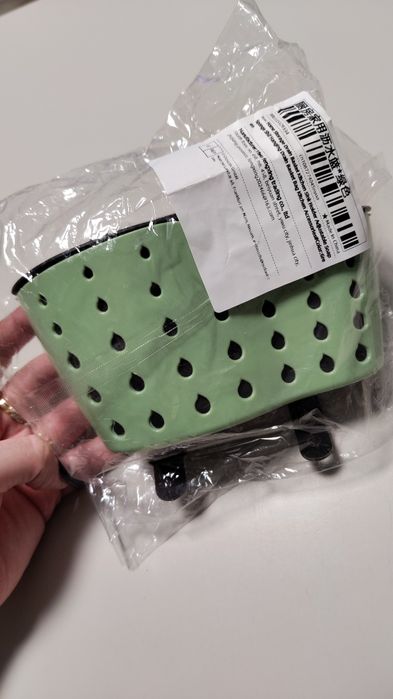 organizer uchwyt na zlew kuchenny na gąbki