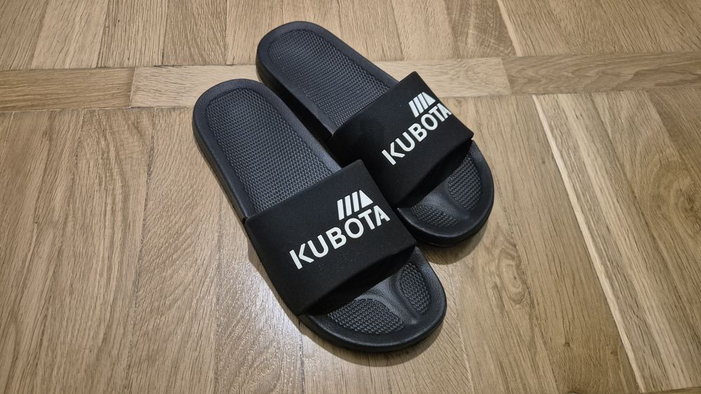 Klapki kubota 44 nowe czarne