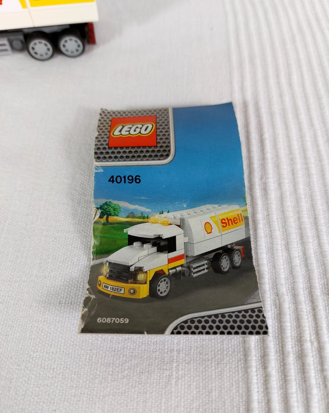 Unikatowy Set Zestaw Klocków Lego 40196 Racers Shell Tanker Kompletny