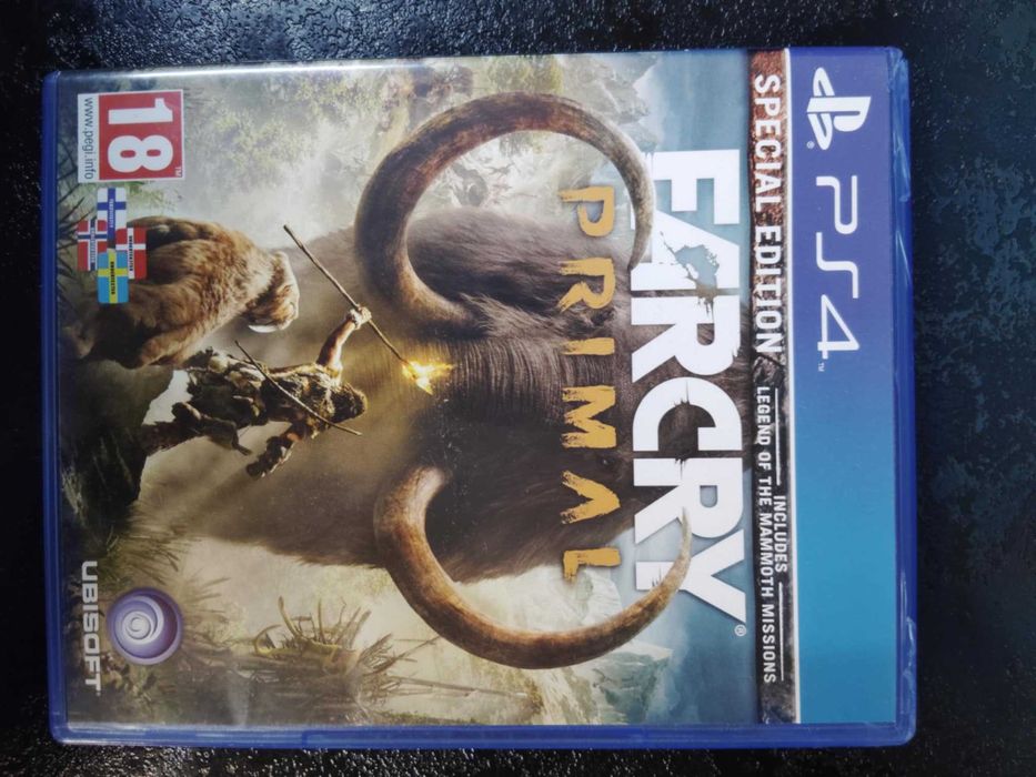 Far Cry Primal PS4 Pęknięte pudełka