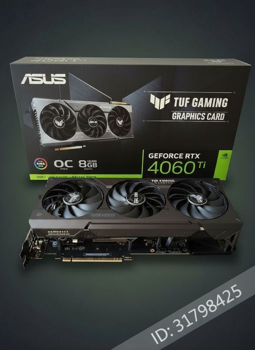 ASUS GeForce RTX 4060 Ti TUF Gaming OC  [Gwarancja]