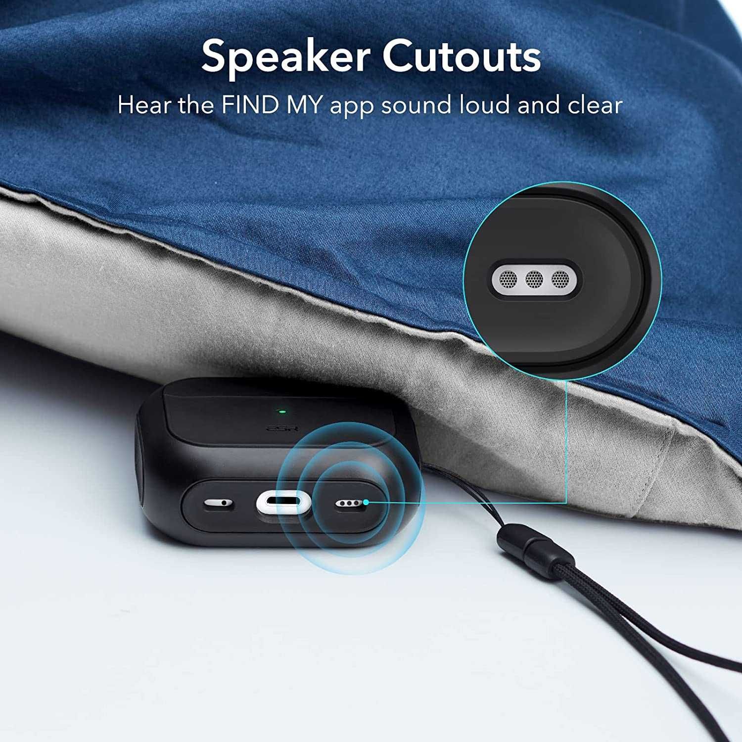 Чехол ESR Orbit Hybrid HaloLock MagSafe Чехол для AirPods Pro 2