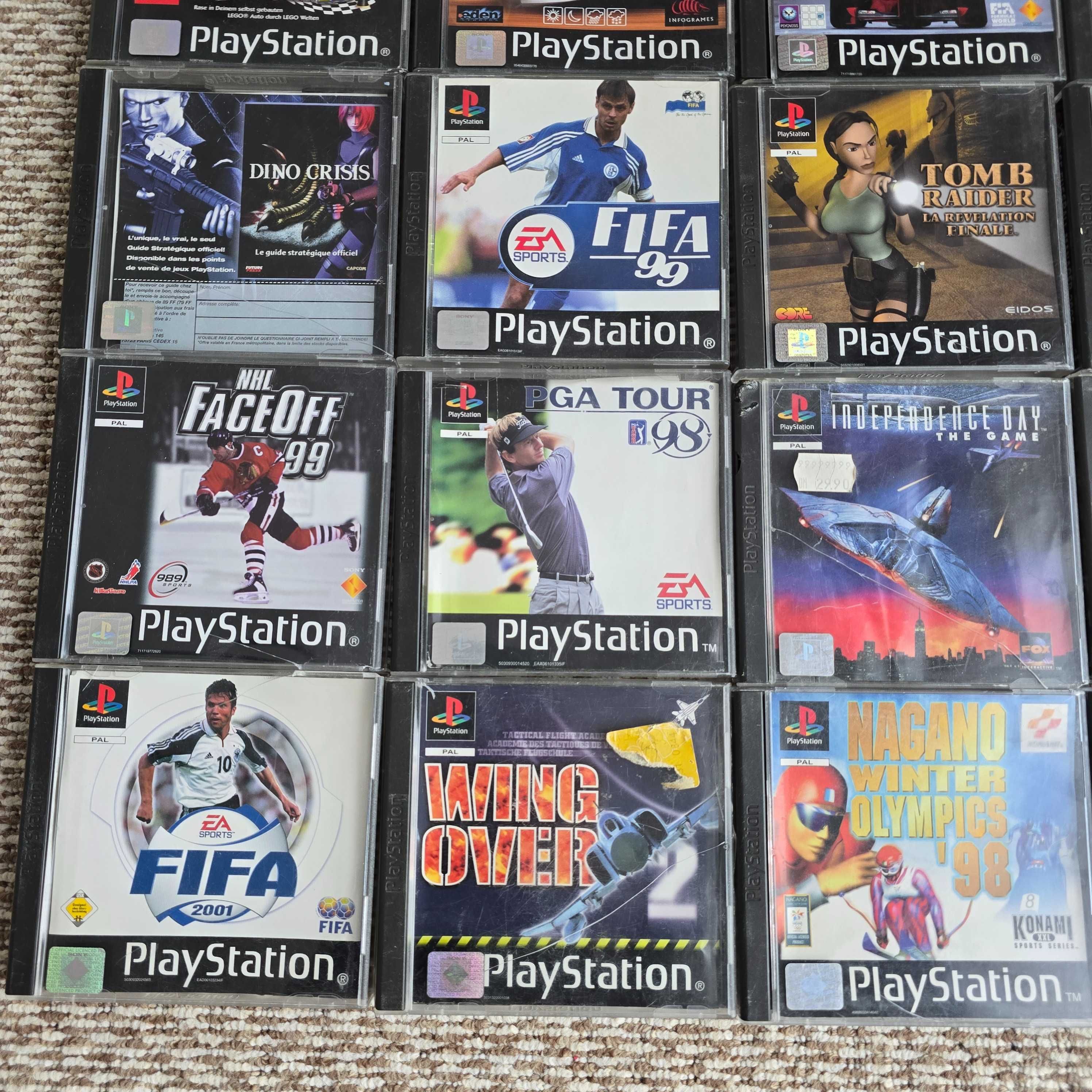Zestaw 20 gier na PlayStation 1