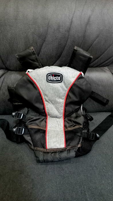 Ерго рюкзак-кенгуру Chicco Ultrasoft Чорний