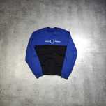 MĘSKA Bluza PREMIUM Haft Logo Casual Fred Perry Duże Logo Bawełna