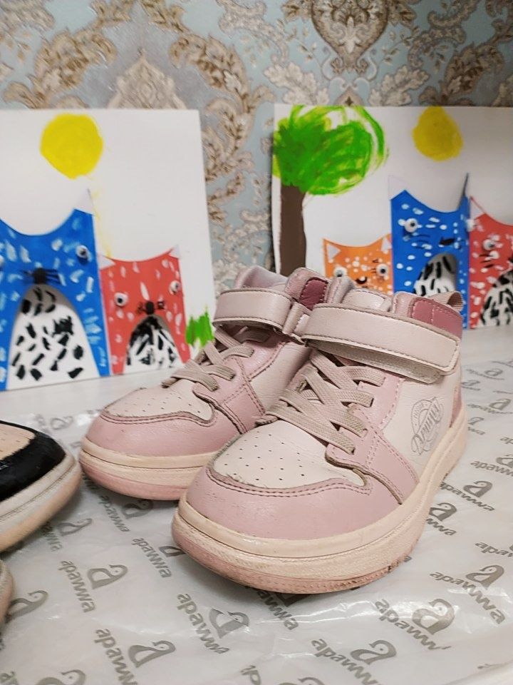 Демісезонні хайтопи ботинки для дівчинки