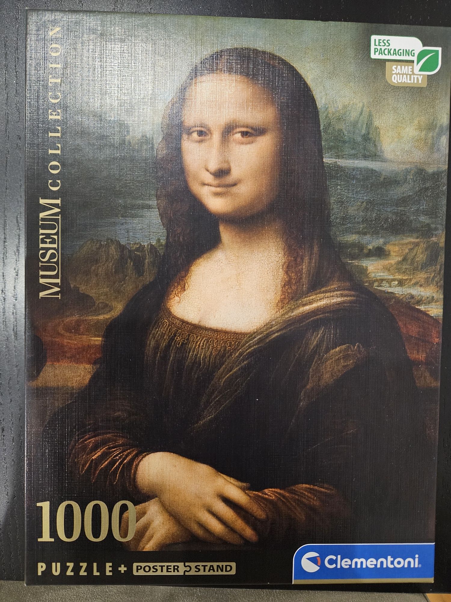 Puzzle Mona Lisa 1000 Clementoni Museum