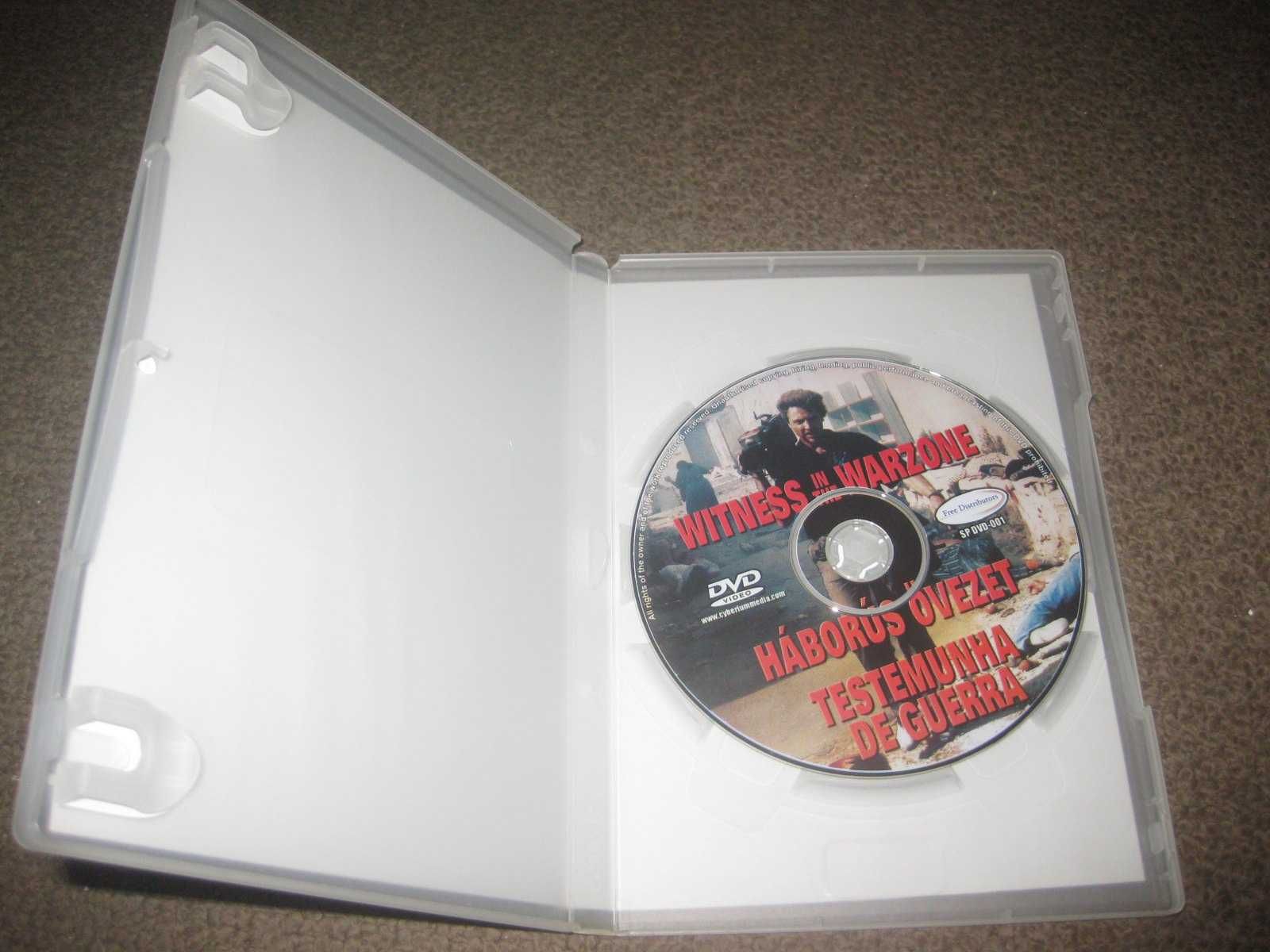 DVD "Testemunha de Guerra" com Christopher Walken/Raro