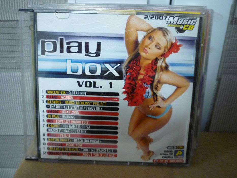 Play Box vol. 1 , CD.