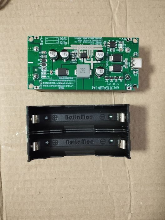 Корпус power bank мини ups для роутера упс аккумулятора 18650