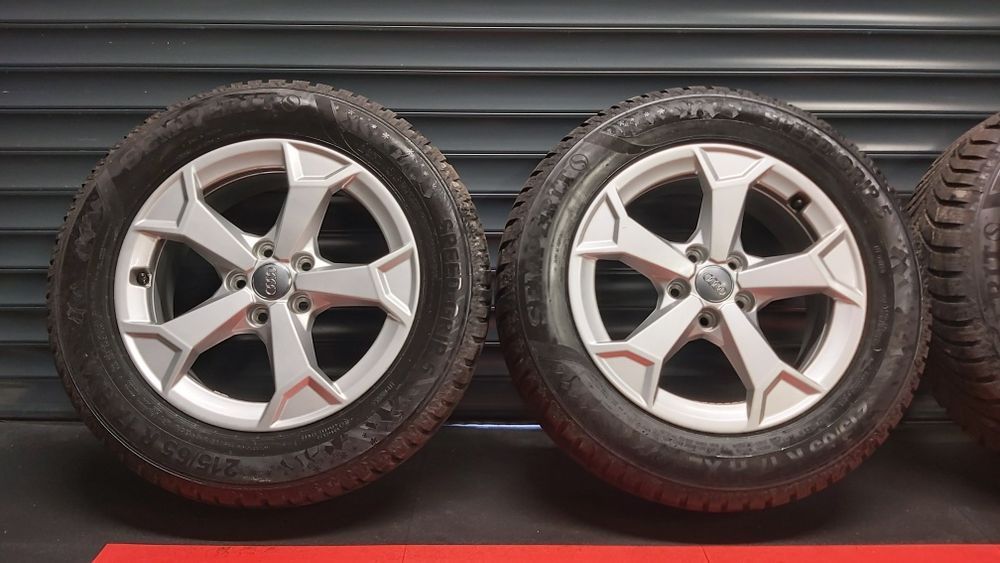 Koła Zimowe Audi Q3 VW Tiguan  stan salonowy 2023 rok 5x112 R17