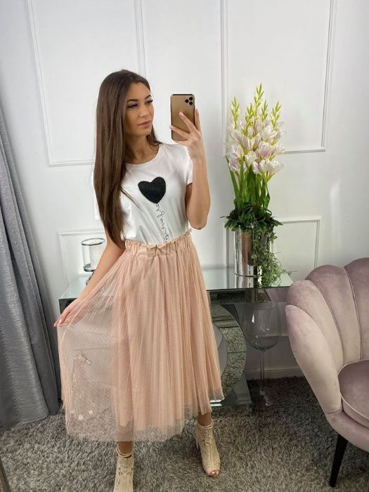 spódnica tiulowa na gumce S M L