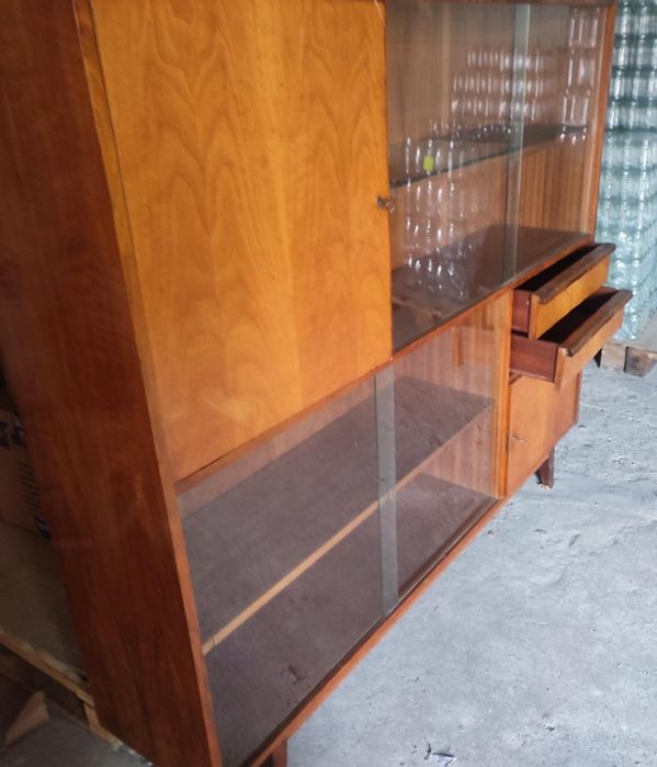 Witryna kredens meble PRL