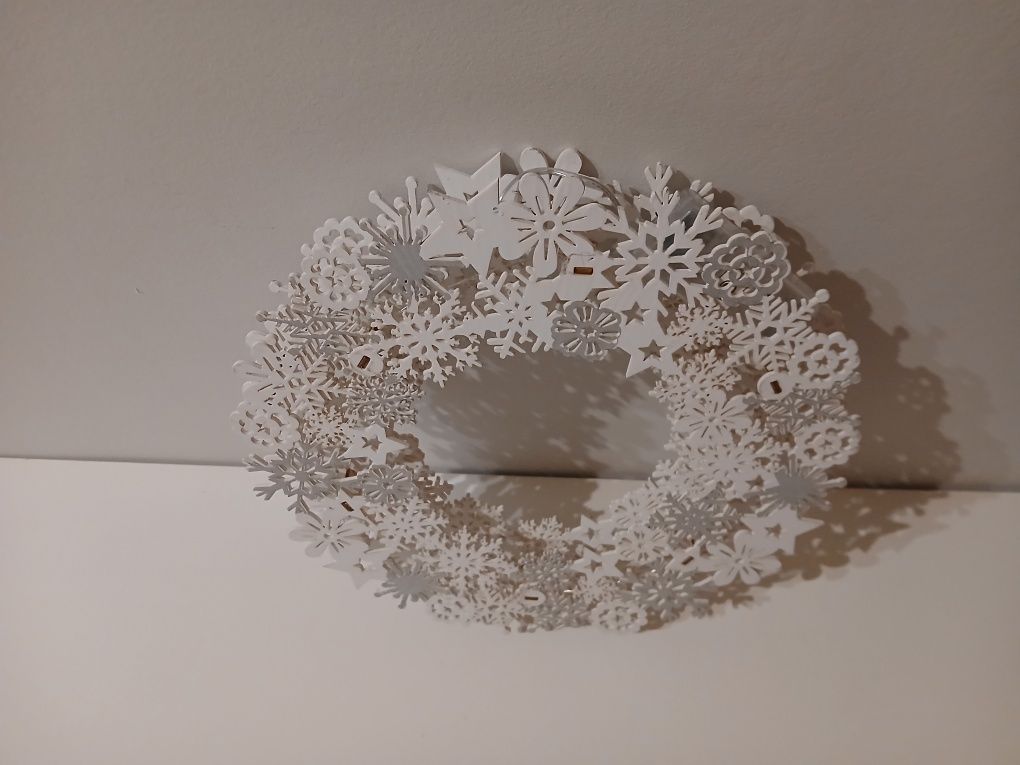 Decoração de madeira com LEDs